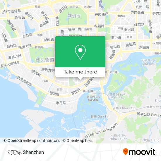 卡芙特 map