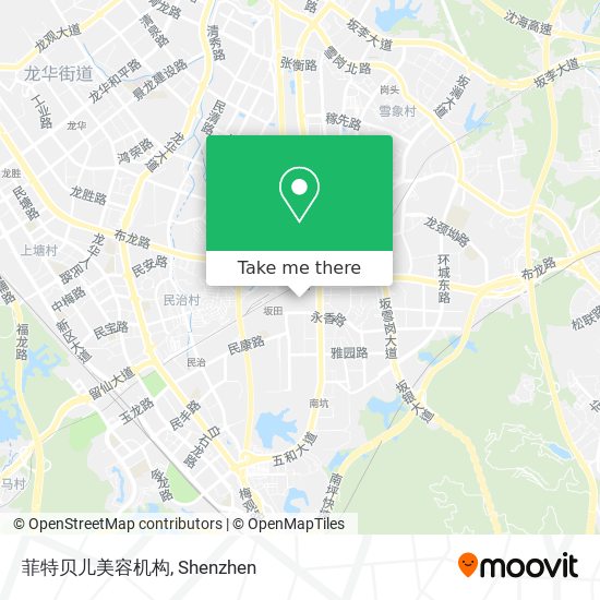 菲特贝儿美容机构 map