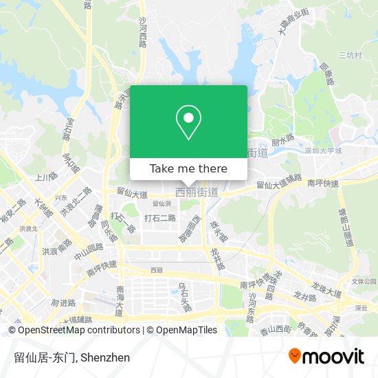 留仙居-东门 map