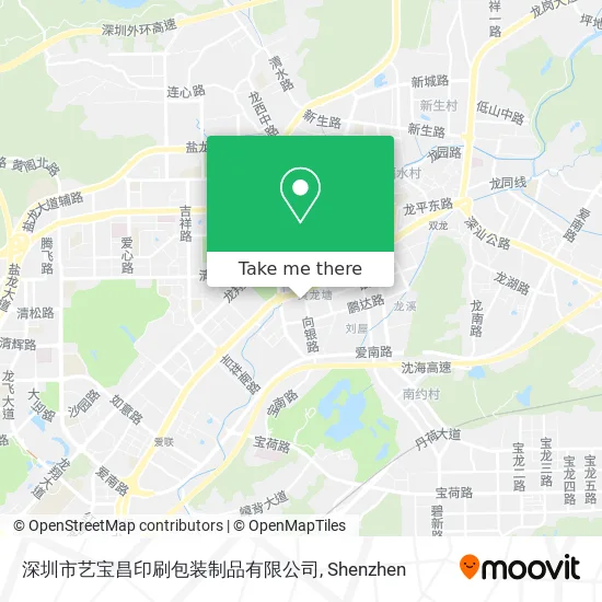 深圳市艺宝昌印刷包装制品有限公司 map