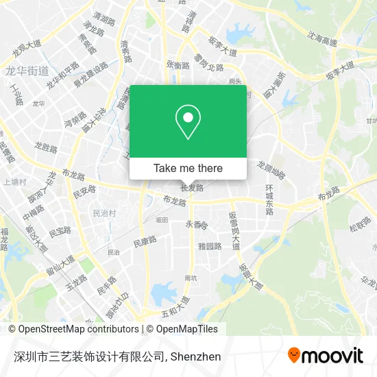 深圳市三艺装饰设计有限公司 map