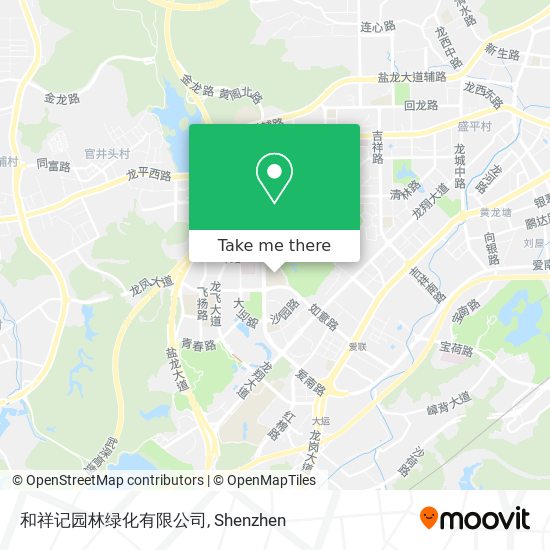 和祥记园林绿化有限公司 map