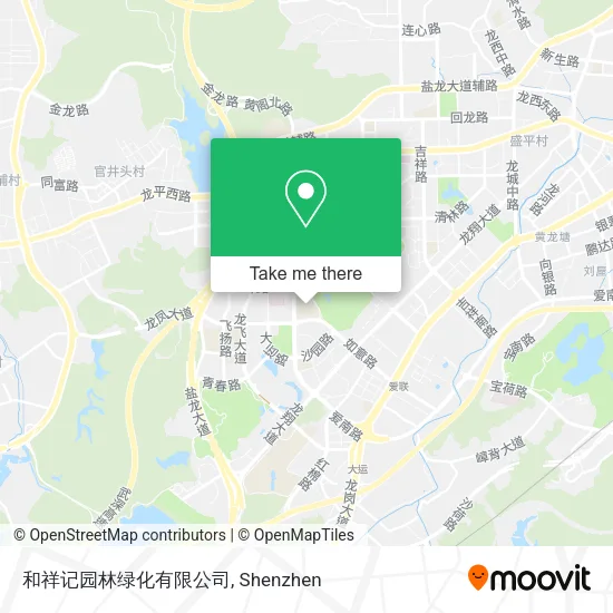 和祥记园林绿化有限公司 map
