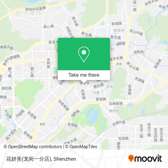 花妍美(龙岗一分店) map