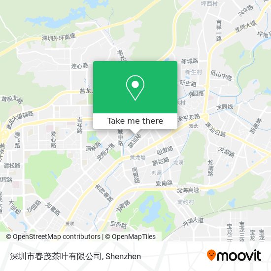 深圳市春茂茶叶有限公司 map