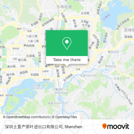 深圳土畜产茶叶进出口有限公司 map