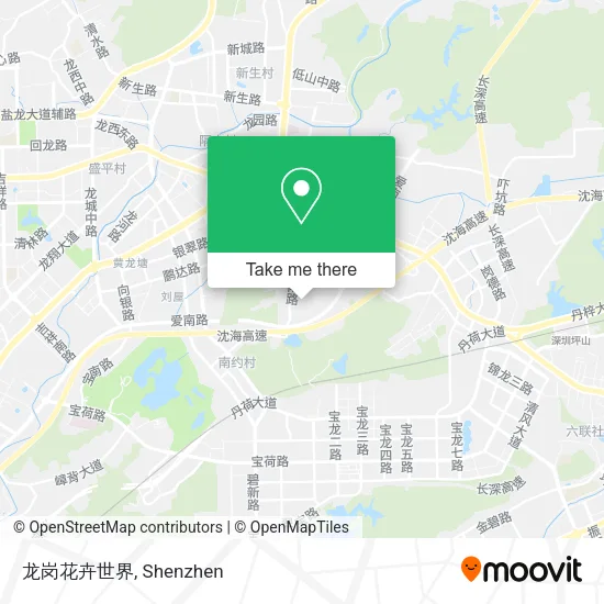 龙岗花卉世界 map