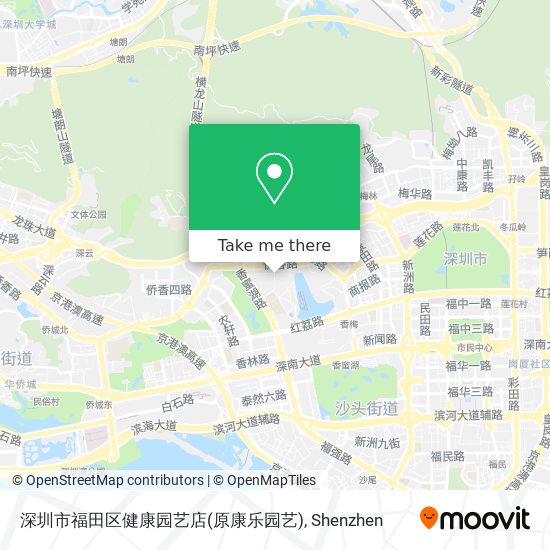 深圳市福田区健康园艺店(原康乐园艺) map