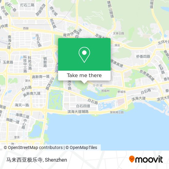 马来西亚极乐寺 map