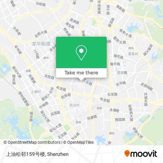 上油松邨159号楼 map