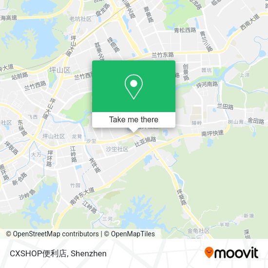 CXSHOP便利店 map