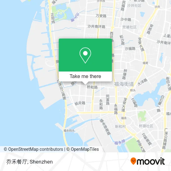 乔禾餐厅 map