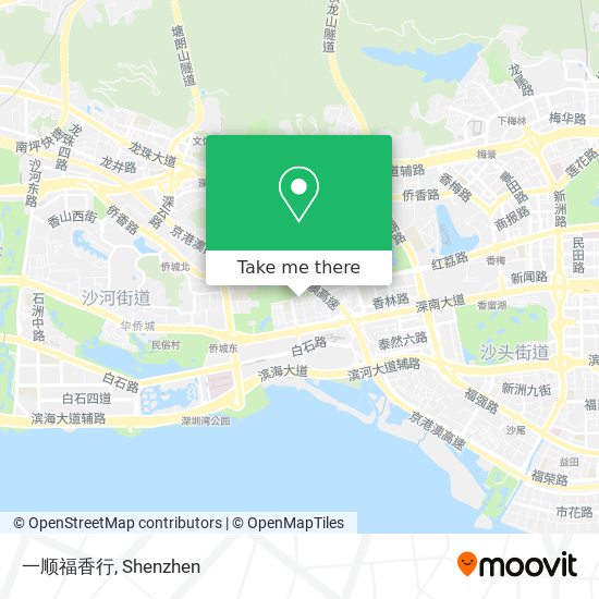 一顺福香行 map
