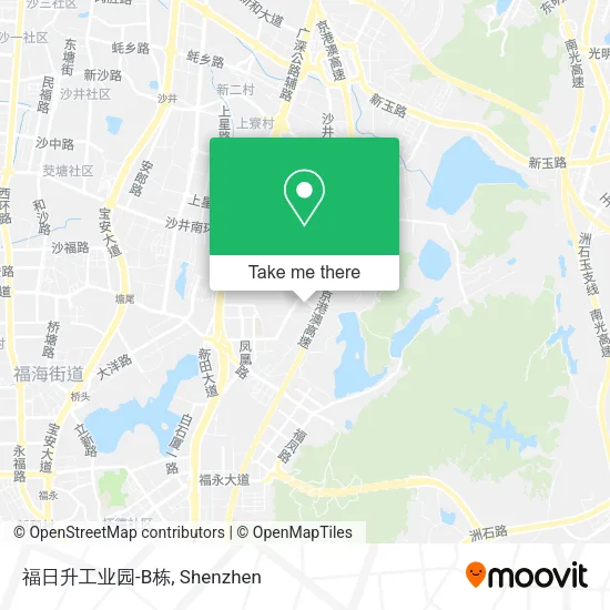 福日升工业园-B栋 map