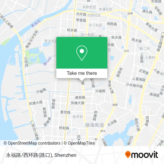 永福路/西环路(路口) map