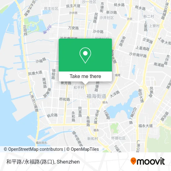 和平路/永福路(路口) map