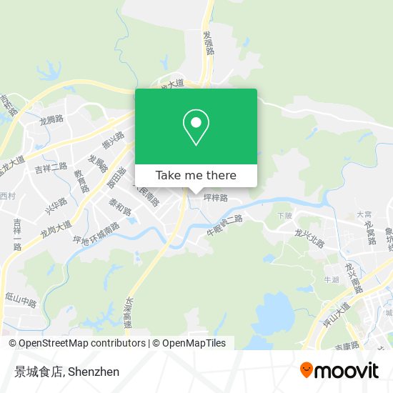 景城食店 map