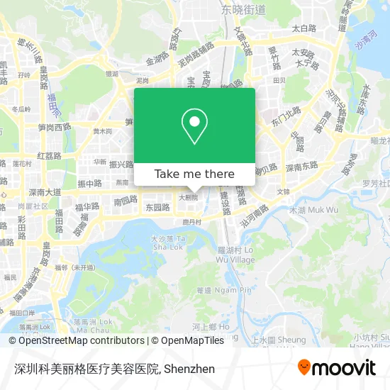 深圳科美丽格医疗美容医院 map