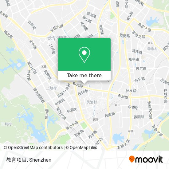 教育项目 map