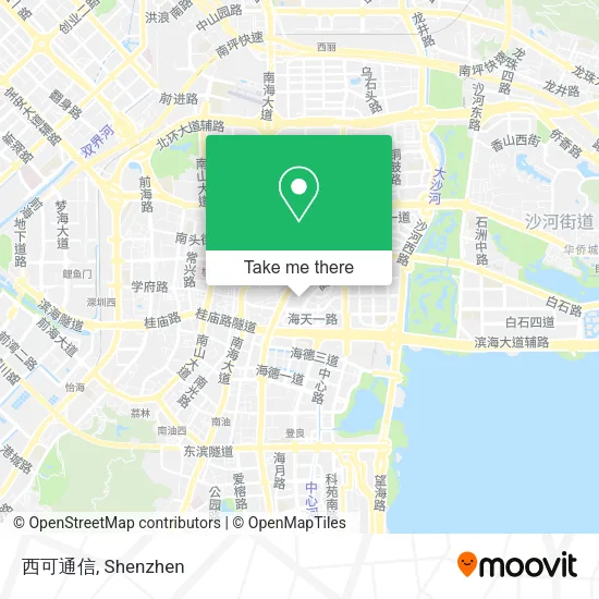 西可通信 map