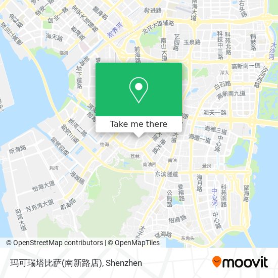 玛可瑞塔比萨(南新路店) map