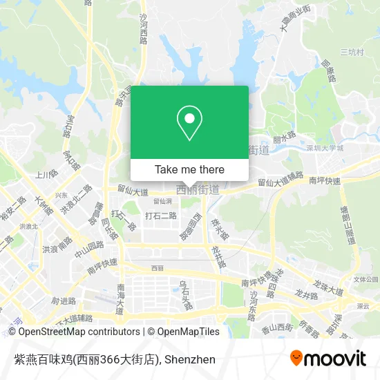 紫燕百味鸡(西丽366大街店) map