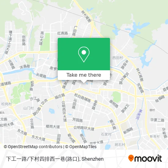 下工一路/下村四排西一巷(路口) map