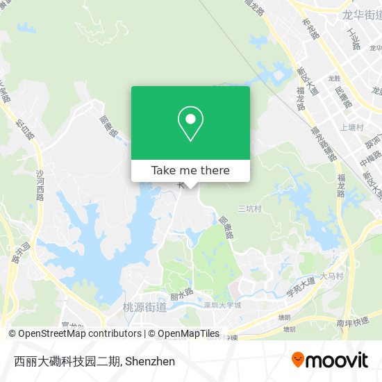 西丽大磡科技园二期 map
