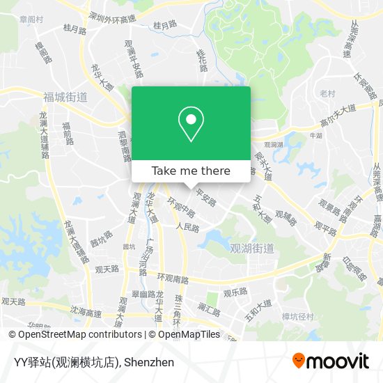 YY驿站(观澜横坑店) map
