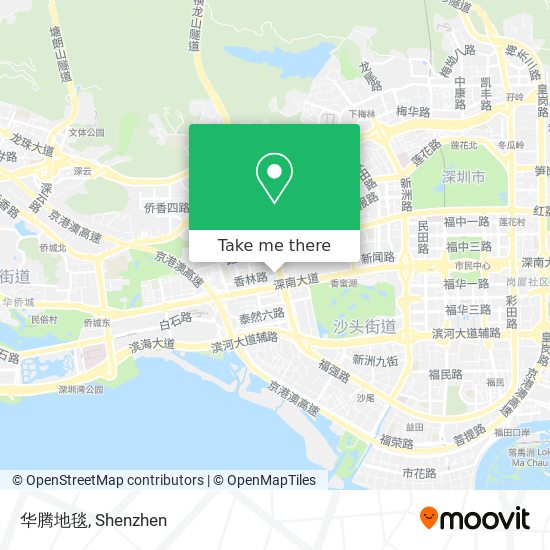 华腾地毯 map