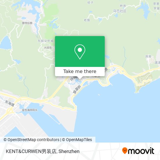 KENT&CURWEN男装店 map