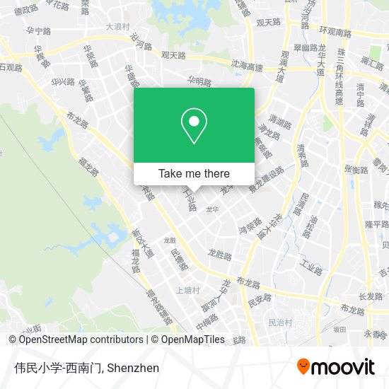 伟民小学-西南门 map