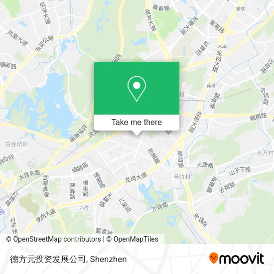 德方元投资发展公司 map