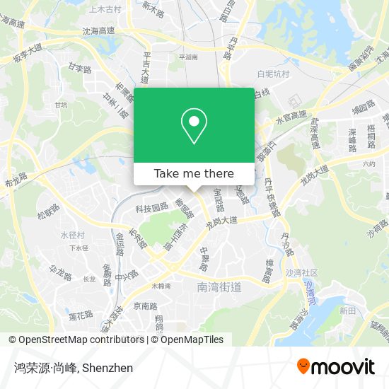 鸿荣源·尚峰 map