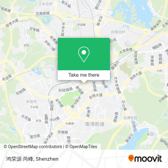 鸿荣源·尚峰 map