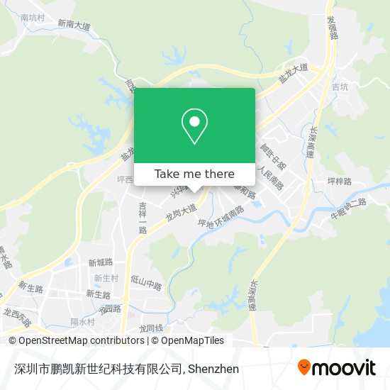 深圳市鹏凯新世纪科技有限公司 map