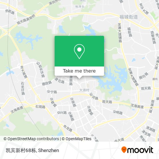 凯宾新村68栋 map