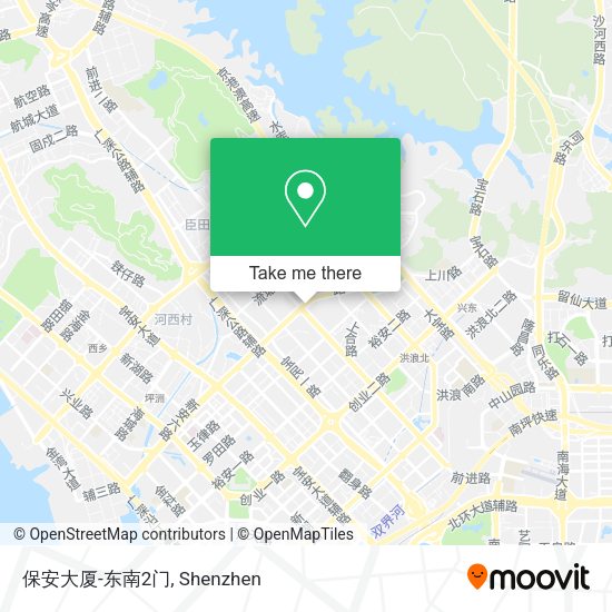 保安大厦-东南2门 map