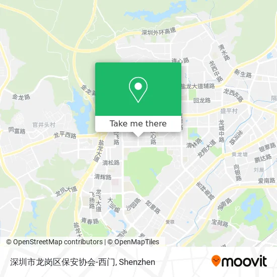 深圳市龙岗区保安协会-西门 map
