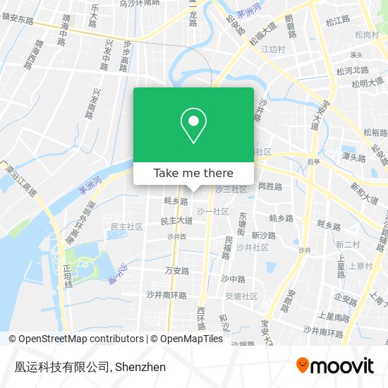 凰运科技有限公司 map