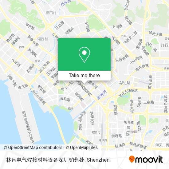 林肯电气焊接材料设备深圳销售处 map
