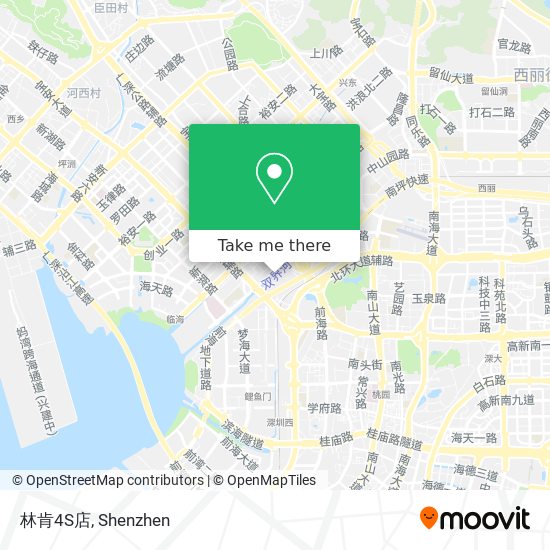 林肯4S店 map