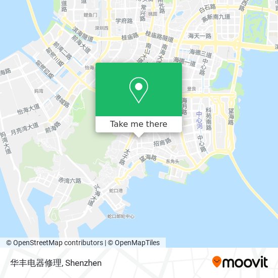 华丰电器修理 map