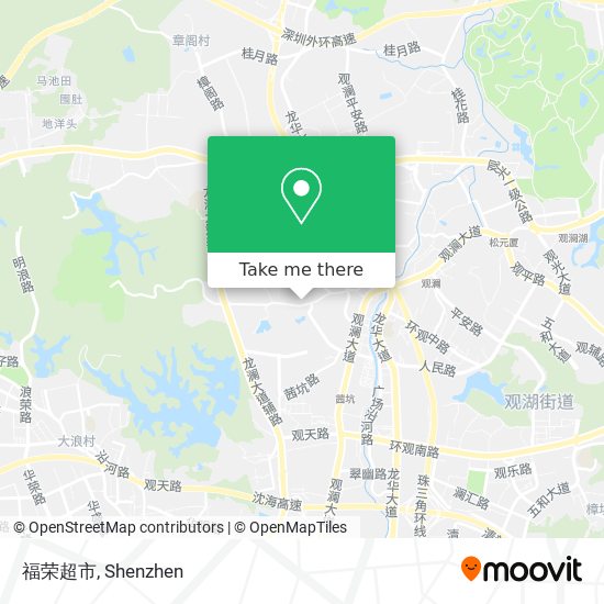 福荣超市 map
