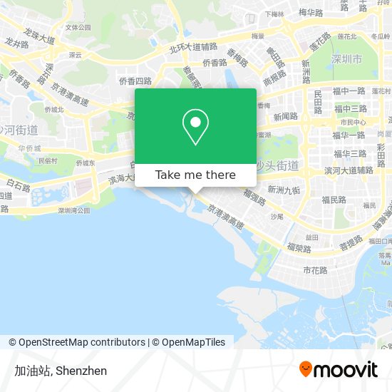 加油站 map