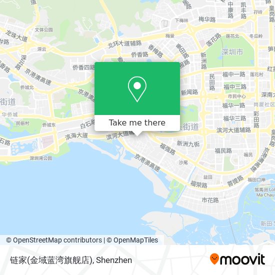 链家(金域蓝湾旗舰店) map