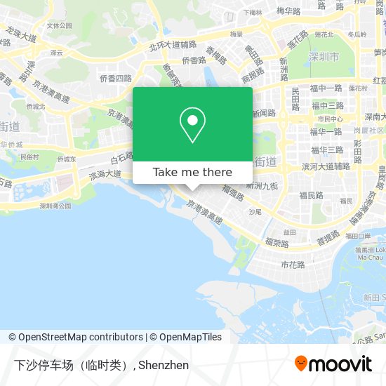 下沙停车场（临时类） map