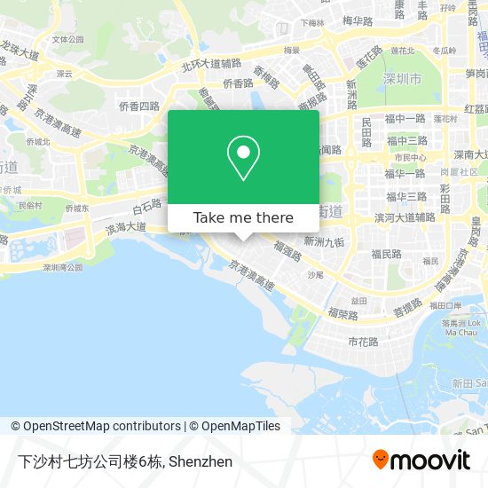 下沙村七坊公司楼6栋 map