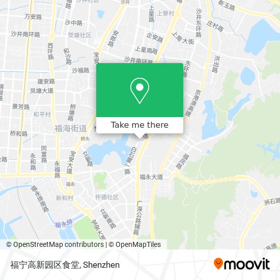 福宁高新园区食堂 map