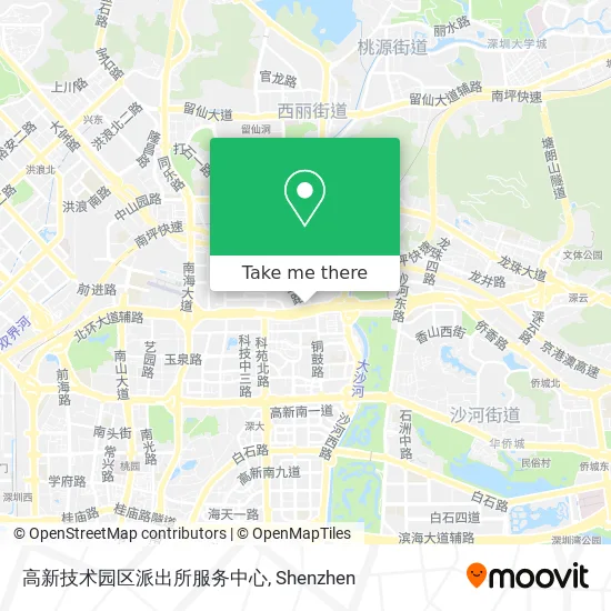 高新技术园区派出所服务中心 map